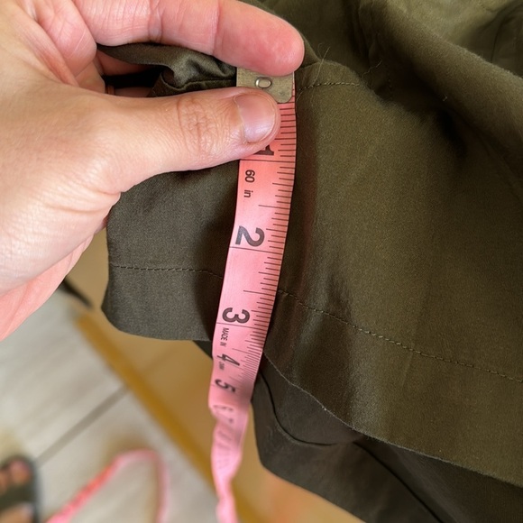 Johnny Was Pete & Greta Green Zola Belted Poplin Shorts Boho Chic XS - Picture 9 of 9